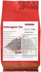 Da Hong Pao Roasted Oolong Tea Loose Leaf 3.5oz Fujian Wuyi Da Hong Pao Dahongpao Big Red Robe Rock Loose Leaf Oolong Tea 100g