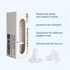 160X Ear Thermometer Probe Covers, Lens Filters, Refill Covers Compatible for All Braun Thermometer Models Digital Disposable Covers