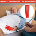 Skylety 3 Pcs Palm Protector for Hand Carrot Shape Finger Orthosis Kit for Parkinson Dementia Support Finger Open Prevent Hand Contracture(Carrot Orange)