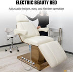 Electric Spa Bed - Professional Tattoo & Aesthetic Chair with Hand/Foot Control, Adjustable Height for Lash Extensions & Beauty Treatments, Ultimate Comfort & Style.