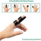 5 Pcs Trigger Finger Splint , Finger Brace for Straightening or Support for Fingers,Thumb Brace, Broken Finger Protector, Broken Fingers Straightening,Pain Relief, Suitable for thumb, Index, Middle, Ring, Pinky