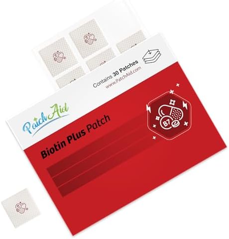 PatchAid Biotin Plus Topical Patch 30-Day Supply