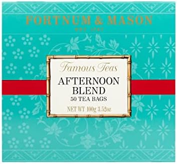Fortnum and Mason Afternoon Blend 50 Count Tea Bags (1 Pack)