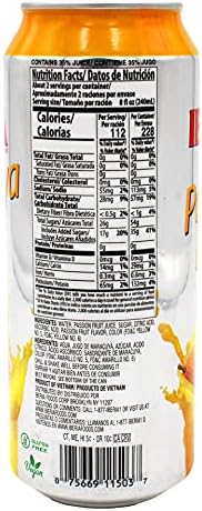 Iberia Passion Fruit Juice Drink, 16.57 Fl Oz (Pack of 12)