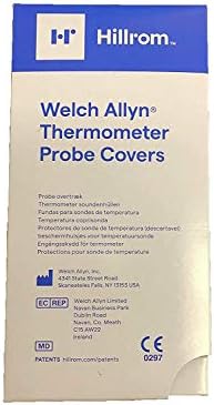 Welch Allyn 05031-SureTemp Plus Model 690 Electronic Thermometer Disposable Probe Covers (Pack of 250)
