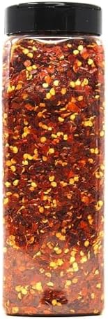 Badia Crushed Red Pepper, 12 oz – Dried and Crushed Red Chili Flakes for Cooking, Seasoning, and Topping