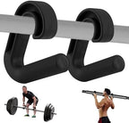 Neutral Grip Handle Attachment for Pull-up Bars, 1 Pair Portable Hooks for Barbell Row Deadlift Resistant Bands for Home Gym Fitness Enthusiasts, Fitness Equipment