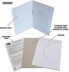 Talking Products Voice Recordable Talking Greeting Card, 40 Seconds Recording with Replaceable Batteries, Record and Send a Personal Voice Message for Birthday, Christmas & Mother's Day