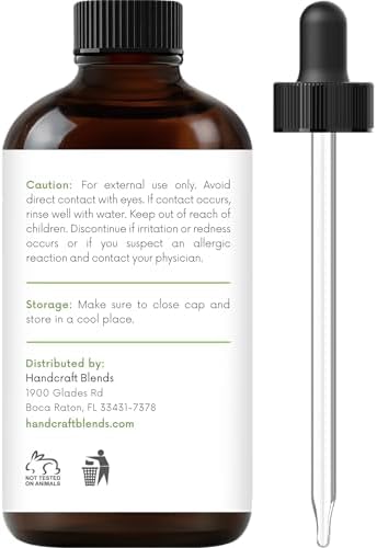 Handcraft Blends Palmarosa Essential Oil – 1 Fl Oz – 100% Pure and Natural – Premium Grade Essential Oil for Diffuser and Aromatherapy, Skin, Massage, Candle and Soap Making Fragrance