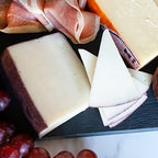 igourmet Spanish Fiesta Classic Gift Box - Includes a gourmet cheese assortment, ham, Spanish Chorizo, Spanish olives, and gourmet nuts.
