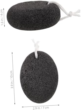 Pumice Foot Scrub 3pcs Natural Pumice Stone Lava Pedicure Tools Foot Stone Natural Pumice Stone for Feet Exfoliates and Reduces Corns