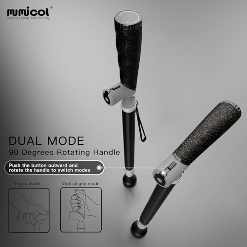 Canes for Women for Stability, Walking Cane for Men, Folding Canes for Women Adjustable for Travel, Dual Modes Handle (Sticks or Canes) with Daily Pill Box