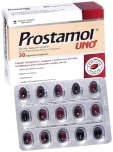 Prostamol Uno - Natural Support 320mg 30 Soft Capsules for Men's Wellness