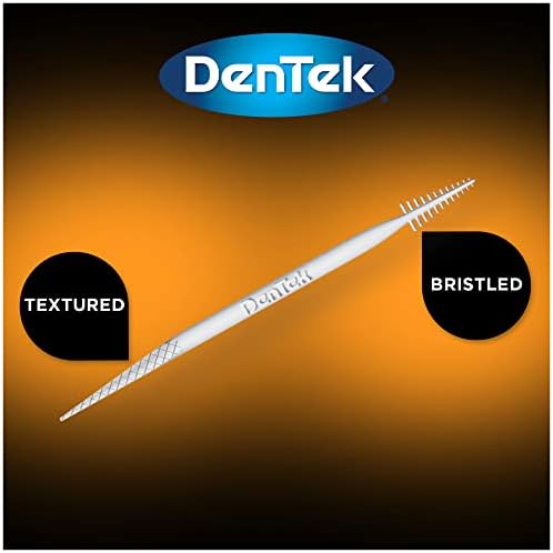 DenTek Deep Clean Bristle Picks, Removes Food & Plaque, 100 Count, Pack of 12