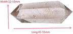 Crystal Stone 1PC Natural Smoky Quartz Crystal Hexagonal Double Terminated Points Mineral Jewelry Gift Presents
