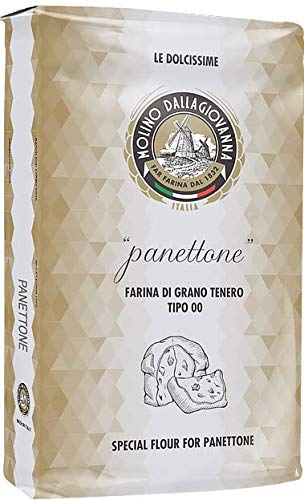Panettone 00 Flour Molino Dallagiovanna 5Kg (11Lbs) W380 (Original Packaging) Quick ship 1-5 Day Delivery) Made In Italy!! W390