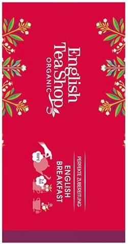 English Tea Shop Organic English Breakfast Tea - 20 Sachet Teabags