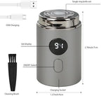 Mini Portable Electric Shaver for Man Women,USB Rechargeable Waterproof Electric Razor,Pocket Single Trimmer for face Hair for car, Travel, Office,Home use,Business Trip (Black),Gifts for Men Women