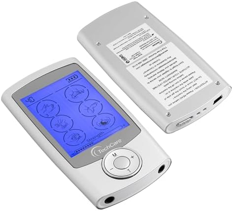 Tens Unit Muscle Stimulator 24 Modes EMS Pulse Massager Machine Device Neck Back Leg Shoulder Pain Relief with Lower Back Massager Belt