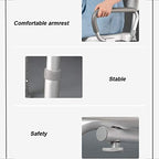 Bath Stools Bathroom Stools Bathroom Shower Lift Chair Shower Stool Pregnant Woman Bath Seat with Padding Removable Armrests Suction Cup Feet Transfer Aid Compatible with Seniors Disabled Showe