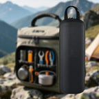 harayaa Gas Canister Case Cylinder Storage Case Gas Tank Hard Shell EVA Cover Zippered Portable Bag Suitable for Outdoor Camping Cooking Travel