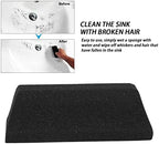 Beard Trimmings Sponge, Clean Up Beard Trimmings from Sinks and Countertops After Shaving, Hair Cleaning Sponge for Sinks Bathroom for Men