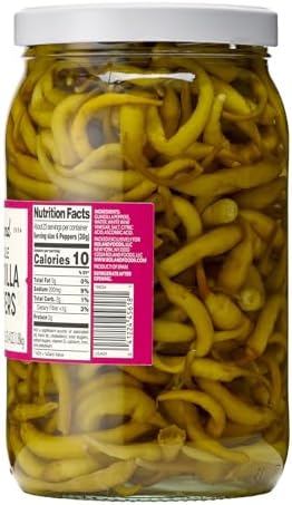Roland Foods Guindilla Peppers, Specialty Imported Food, 63.4 Ounce Jar, Pack of 1