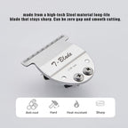 Wide T-Blade Compatible with Oster Finisher Trimmer Model 59 and T-Finisher Trimmer,For Creating Clean Hairlines or Grooming Small Pets Cuts Hair to 1/125"-0.2mm(2Pack)