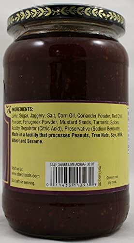 Sweet Lime Pickle (30oz)