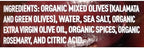 Mario Camacho Greek Organic Kalamata and Green Olives Pitted with Rosemary and Olive Oil, 6.25 Ounce