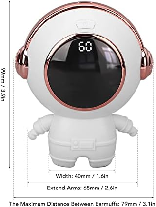 Mini Electric Hand Warmers Rechargeable, Fast Hot Hands Heater Pocket, Portable USB Digital Fast Heating Electric for Winter, Black and White (White)