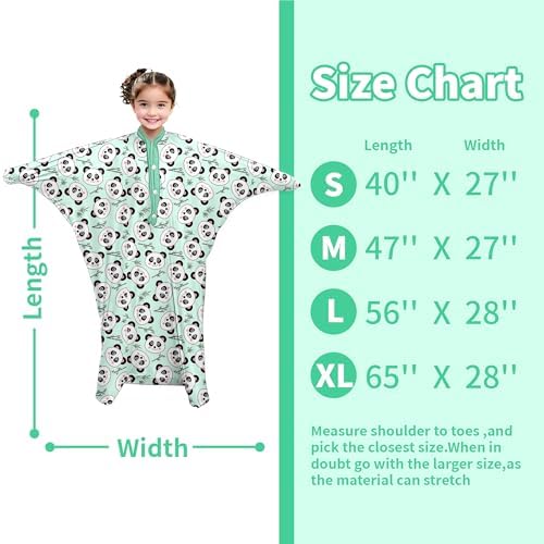 Sensory Sock Body Sock,Large 9-12 Years, Stretchable Sensory Sack - Help Kids Relax and Focus - Stress Relief Anxiety Autism ADHD Tactile Items for Therapeutic Play