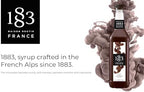 1883 Chocolate Syrup for Drinks, Made in France, 1 Liter Plastic Bottle