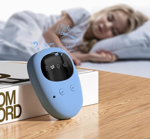 Wireless Bedwetting Alarm for Boys and Girls, USB Rechargeable, 3 Working Modes, Pee Alarm for Children,Blue