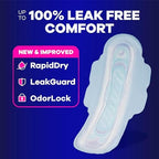 Always Ultra Thin Feminine Pads with Wings for Women, Size 4, Overnight Absorbency, Unscented, Up to 100% Leak-Free Comfort, 36 Count