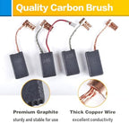 OURUI 4Pcs 1617014135 Carbon Brushes Replacement for Bosch GBH 7 DE GBH 7-45 DE GBH 7-46 DE S20G, A69 Motor Carbon Brush for Bosch GBH5400 GBH5-38 X GSH38 GBH5-40D