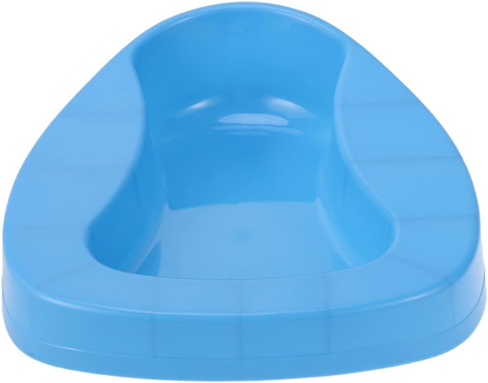 FRCOLOR Thickened Bed Pan for Elders Comfortable Plastic Toilet Bowl for Men Women Hospital Home Care Large Fit