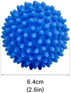 Eco Laundry Dryer Balls Reusable Silicone Soft Washing Balls Fabric Softener Alternative for Quick Drying (4 Packs)