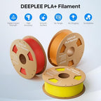 PLA+ 1.75mm 3D Printer Filament, PLA Plus with Dimensional Accuracy +/- 0.02mm, Higher Strength and Toughness, Neatly Wound, No Clogging, Fits for Most FDM 3D Printers, 1KG Sky Blue