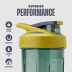 BlenderBottle Sport Shaker Cup Perfect for Protein Shakes and Pre Workout, 24-Ounce, Yellow