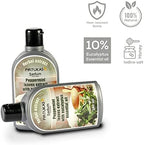 Sedum Natural Herbal Extract for Sauna, Massage, Broom Soaking - Sauna Infusion with Peppermint Leaves Extract with Eucalyptus Essential Oil, Honey and Iodine Salt - 240ml