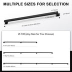 6FT Stair Railing Indoor, Black Metal Wall Mounted Handrail for Stairs, 500lbs Load Capacity Industrial Pipe Hand Rails for Indoor Stairs/Outdoor Use/Home/Loft/Porch/Deck, Rust-Resistant (Iron 6FT)