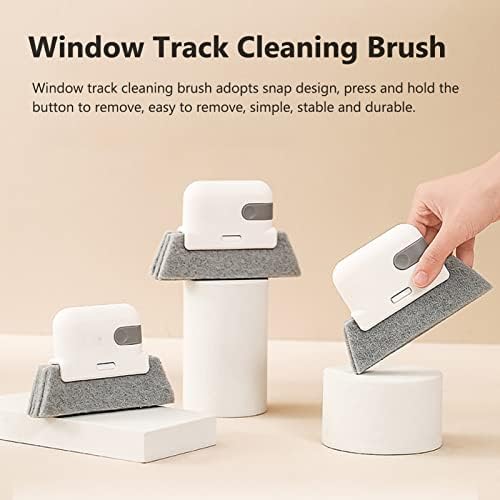 Window Groove Cleaning Brush, Window Track Cleaning Tools Sliding Door Track Cleaner Groove Cleaning Tool