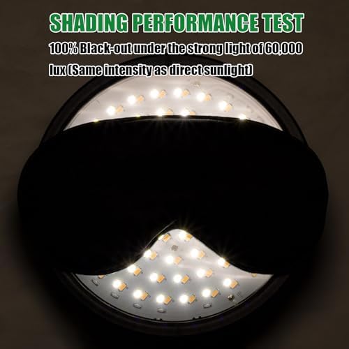Sleep Mask for Women and Men 2 Pcs Eye Mask for Sleeping Adjustable Strap Blackout Silk Sleep Eye Masks Soft Eye Covers Blindfolds Black 2 Pack