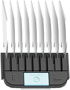 WAHL Professional Animal Stainless Steel Attachment Guide Comb Detachable Blade Pet Clippers - #E, 1 Inch Cut Length (3378-100), Light Blue