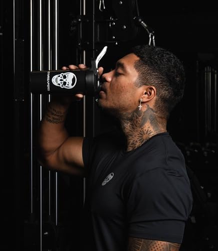 Gymreapers 27oz Shaker Bottle – BPA-Free Protein Shaker Cup with Leak-Proof Screw Cap – Dishwasher Safe Pre Workout Drink Bottle for Gym, Supplements, Smoothies – Made in USA