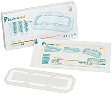 3M(TM) Tegaderm(TM) +Pad Film Dressing with Non-Adherent Pad 3591