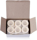 UPINS Eyelash Tape 24 Rolls White Lash Tape for Eyelash Extensions Self-Adhesive Adhesive Fabric Makeup Tapes for Eyelash Extension Supply, 0.5 in x 10 Yds/Roll