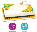 DecoPac Grad Cap with Tassels Cake Topper 24 Pack Elegant Graduation Hat Cake Decoration, Food Safe - Pack Of 24