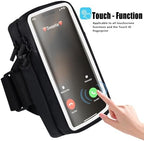 Phone Holder for Running Armband, Cell Phone Purse Small Crossbody Bags for Women Kids, Sports Arm Bag for Men iPhone,Galaxy,Smartphones Carrier Pouch Fit Workout,Exercise,Gym,Hiking,Walking